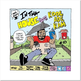 Support Kam Komics: In tha house with Kool Ade Kam Posters and Art